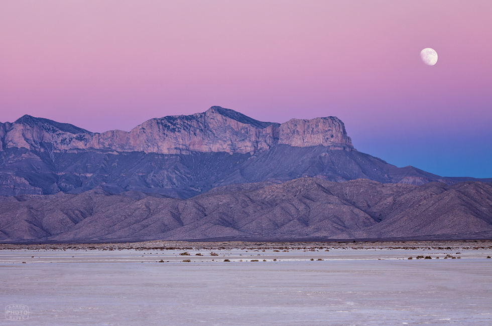 Carlsbad New Mexico - Salt Flat, Guadalupe Mountains
