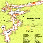 Carlsbad Caverns Sights Map